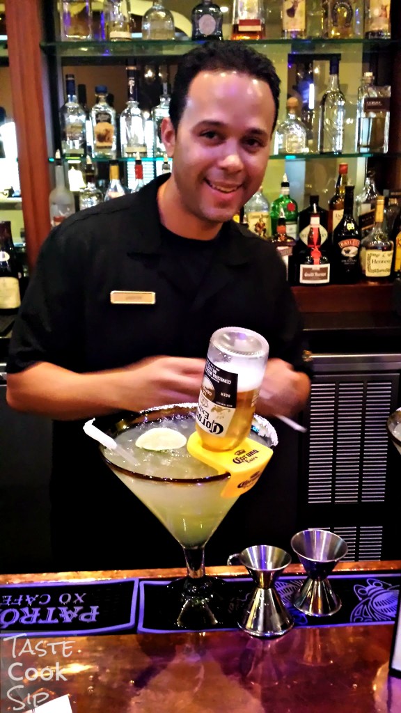 The El Jefe margarita, one tasty beverage!