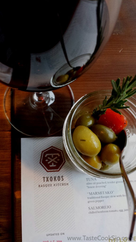 Basque Olives make a great starter!