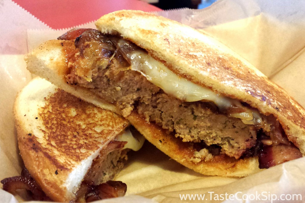 Grilled meatloaf melt -$9.99