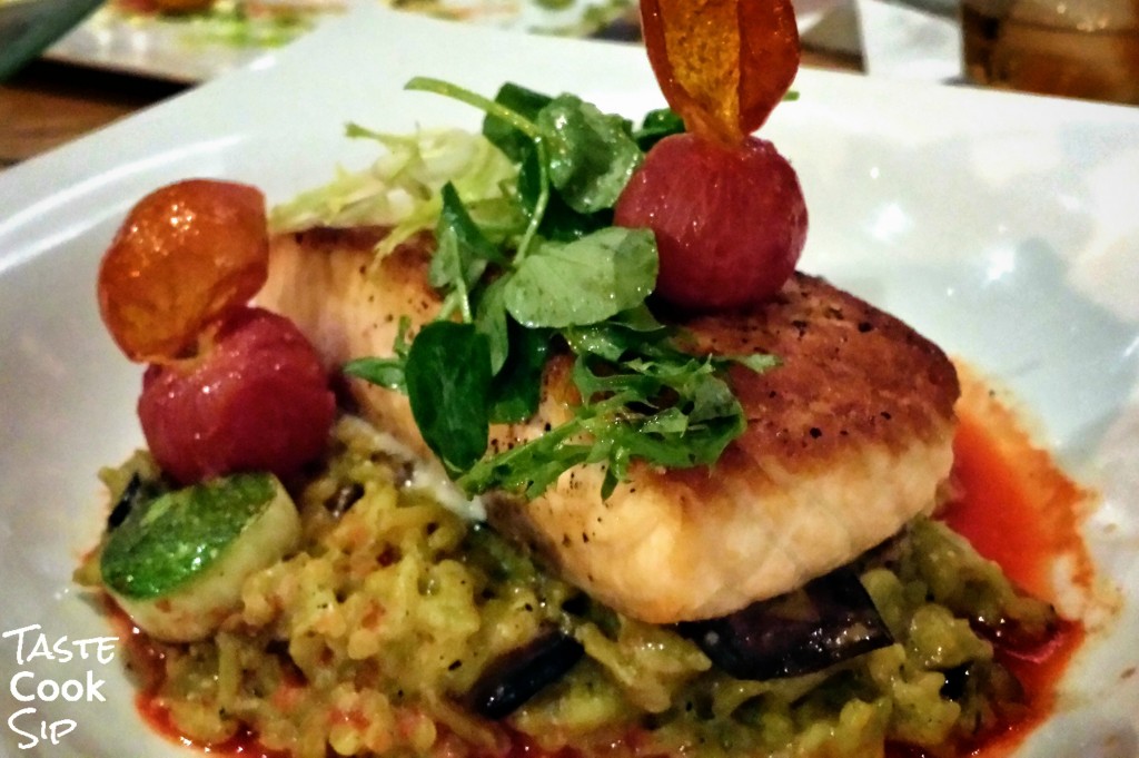 Kasa Pan Seared Salmon Magical Dining