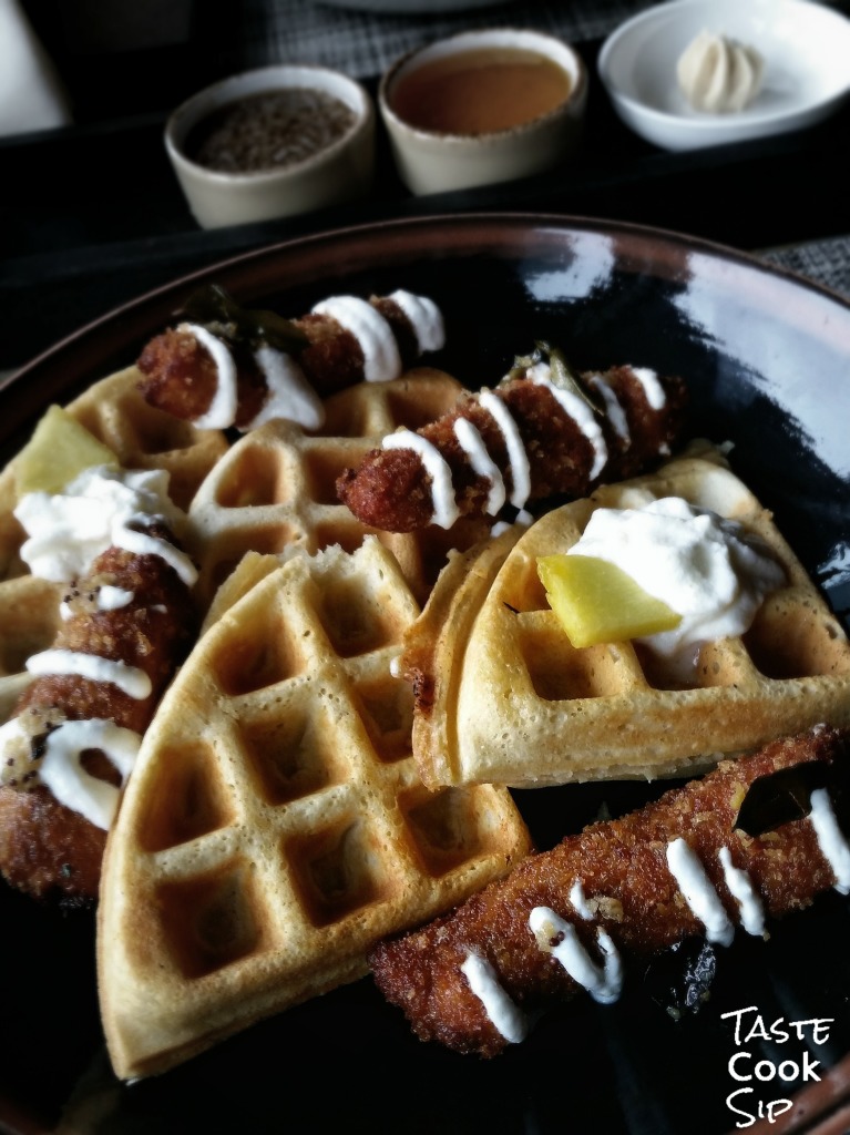 America Gymkhana Chicken & Waffles