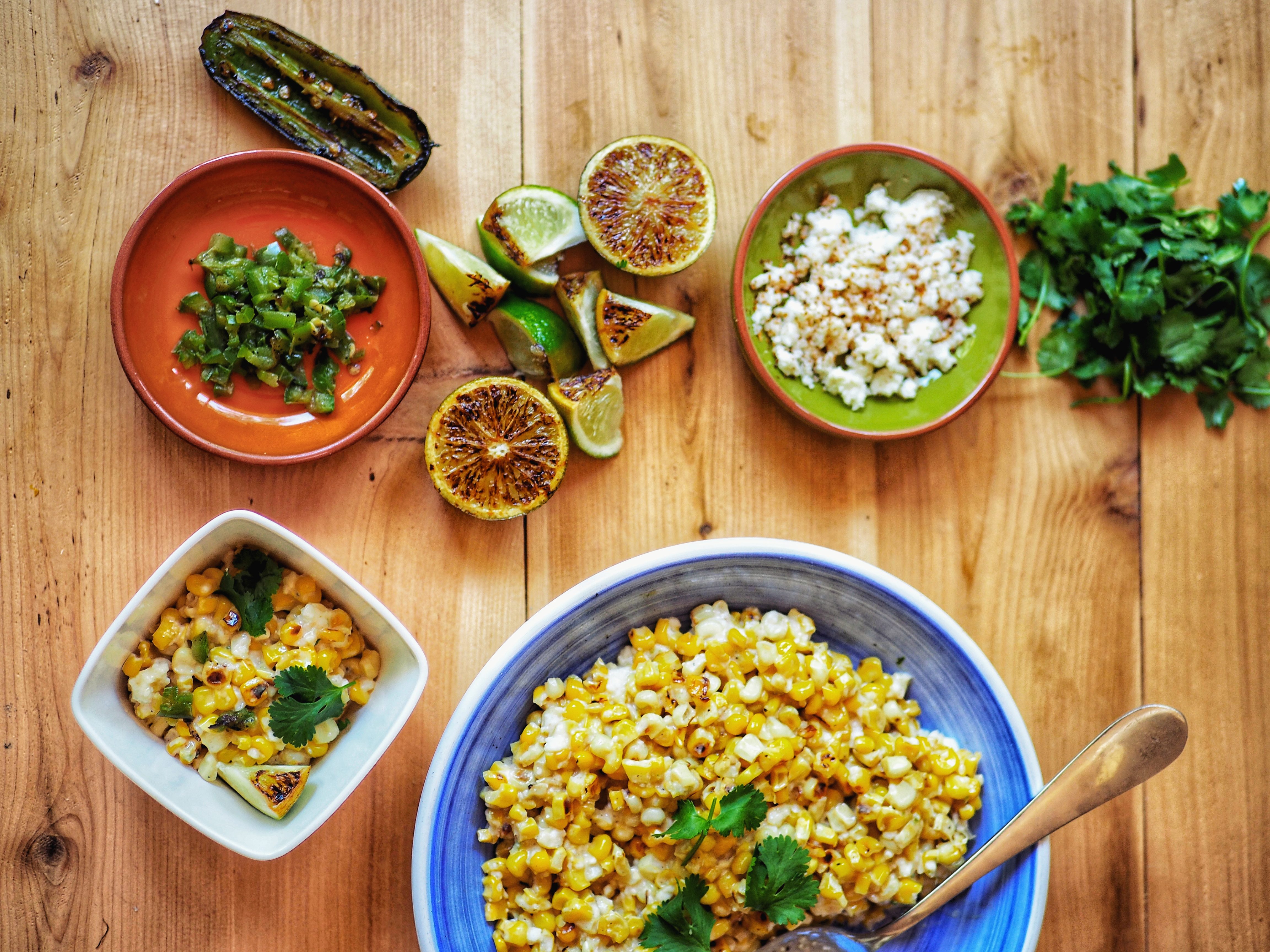 Easy Esquites Street Corn Bar with the OXO Corn Prep Peeler